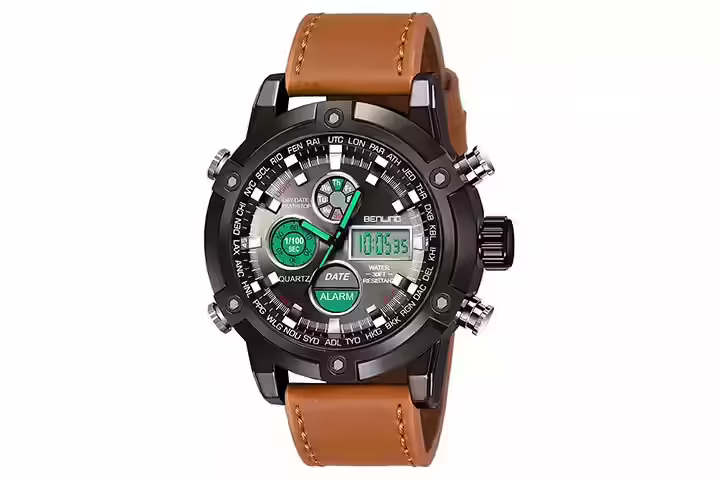 Benling Analog-Digital Unisex Sports Watch