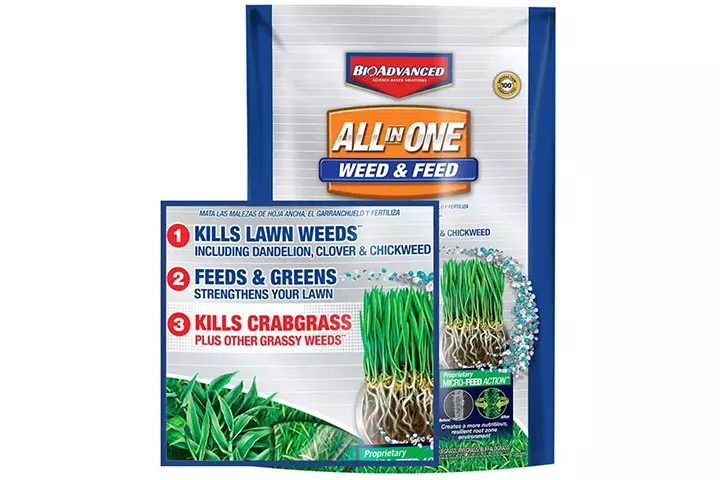 Bio Advanced Lawn Fertilizer and Weed Killer