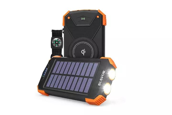 Blavor Qi Solar Power Bank