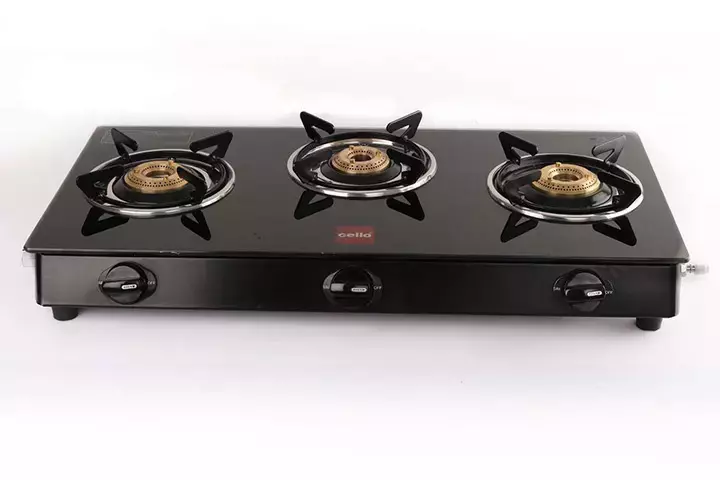 Cello Prima Gas Stove Glass Top