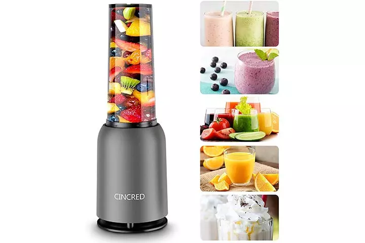 Cincred Personal Countertop Blender 