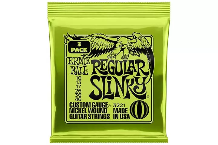 Ernie Ball Regular Slinky Custom Gauge Nickel Wound Guitar Strings