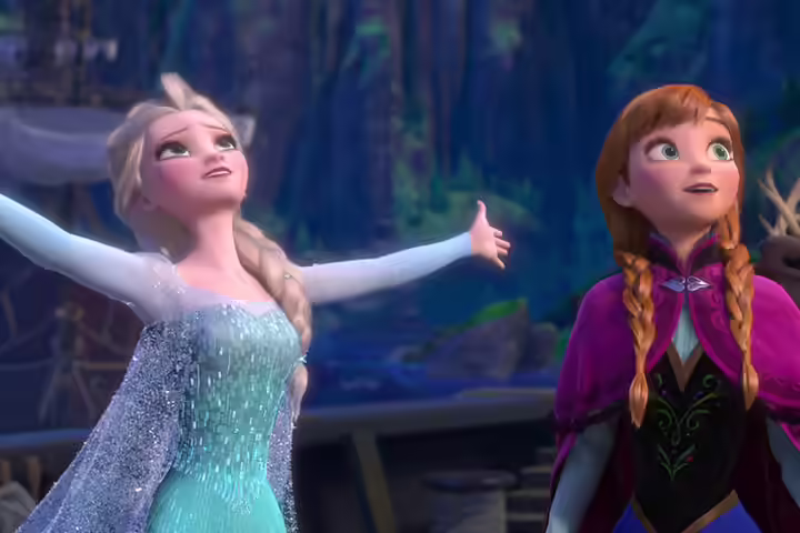 Frozen Christmas movie for kids