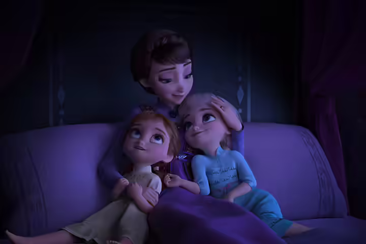 Frozen II Christmas movie for kids
