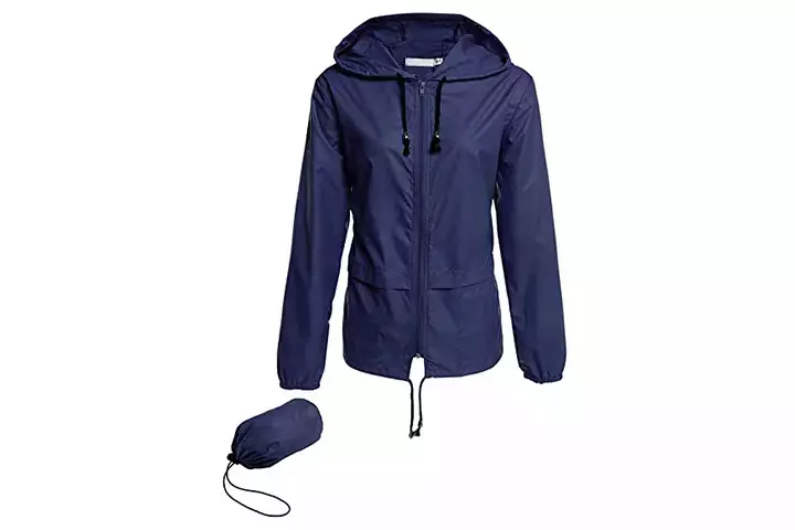 Hount Women’s Lightweight Hooded Raincoat