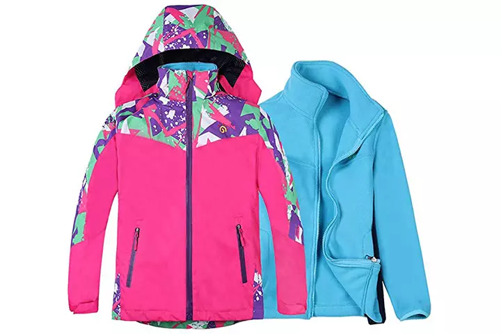 Jingle Bongala Kids’ 3-In-1 Waterproof Outdoor Jacket