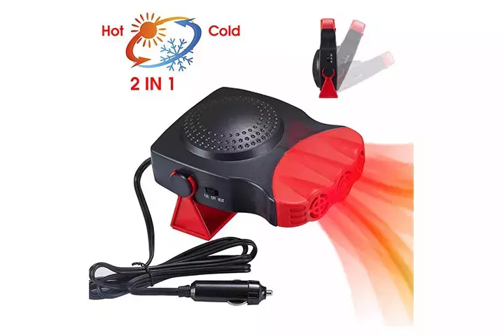 KVW Portable 2 in 1 Car Heater