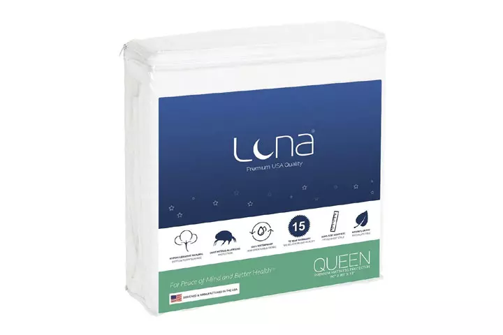 Luna Queen Size Mattress Protector