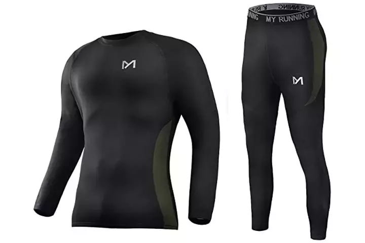 Meetyoo Men's Winter Gear Compression Suits