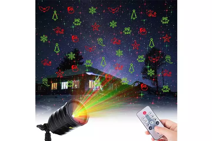 Minetom Christmas Projector Lights Outdoor Projection