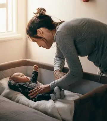 Co-sleeping with your baby and picking them up when being fussy are suggested techniques.