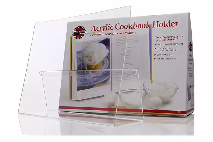 Norpro Acrylic CookBook IPad Tablet Holder