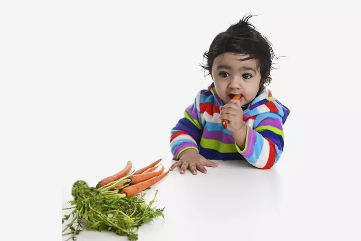 Nutritious foods for your month old baby