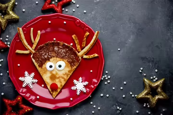 Reindeer CrepePancakes