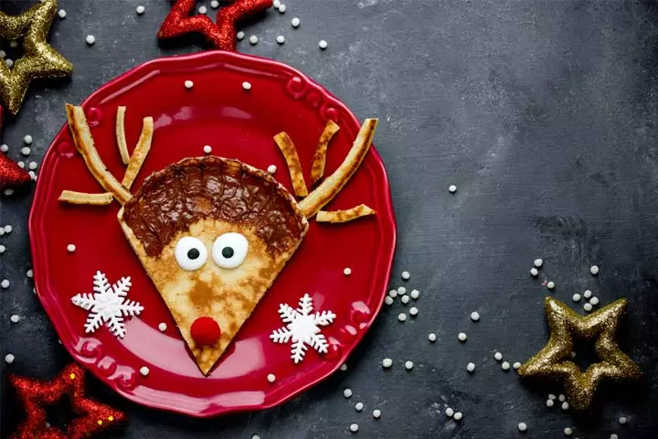 Reindeer CrepePancakes