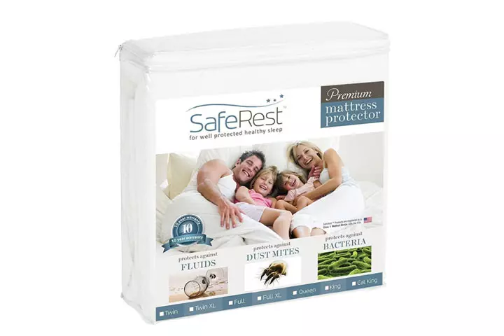 SafeRest Queen Size Mattress Protector