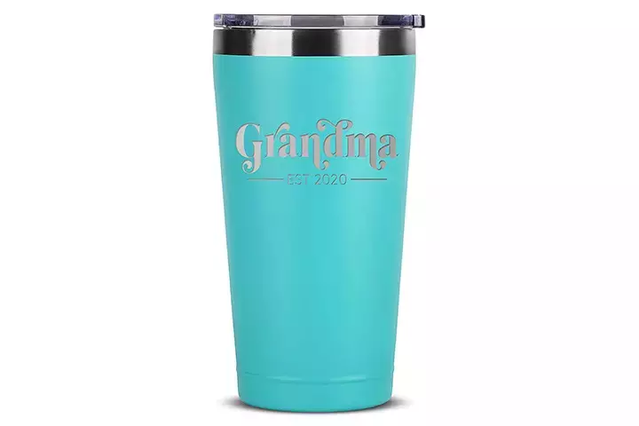 Sodilly Grandma Est. 2020 Stainless Steel Tumbler