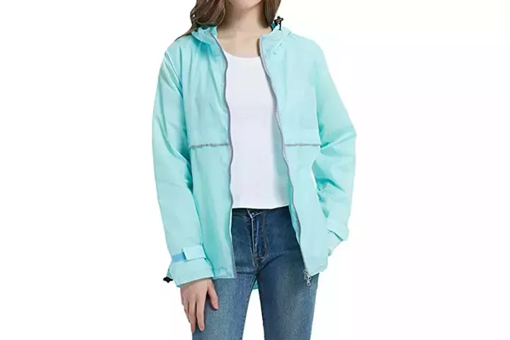 Sunday Rose Women Rain Jacket