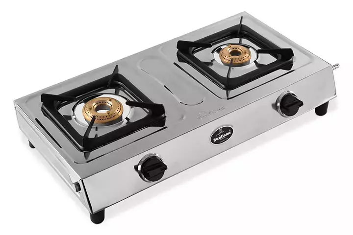 Sunflame SHAKTI 2B SS 2 Burner Gas Stove