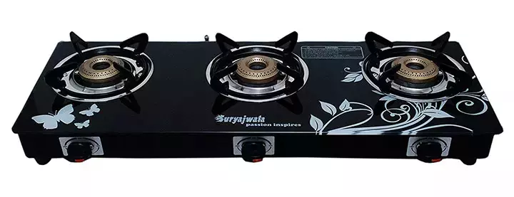 SuryaJwala Burner Gas Stove (LPG Compatible Only)