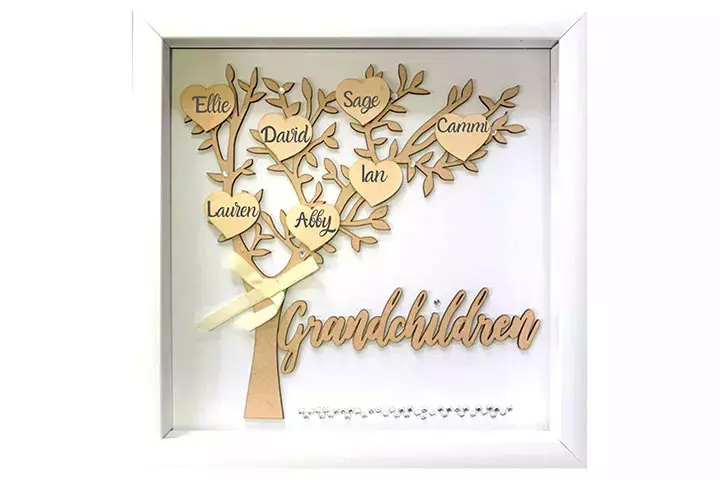 Tasse Verre Grandchildren Shadow Box Kit