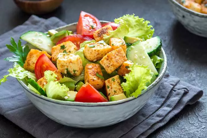 Tofu salad recipe for kids