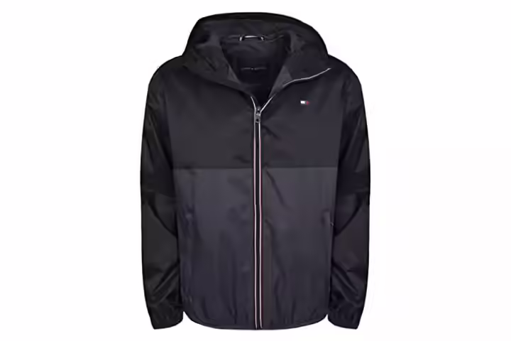 Tommy Hilfiger Men’s Lightweight Rain Jacket