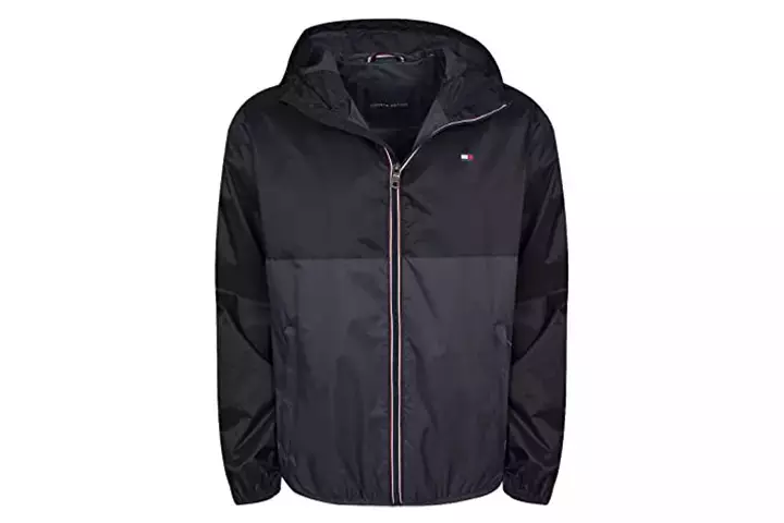 Tommy Hilfiger Men’s Lightweight Rain Jacket