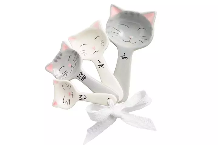 Toysdone Cat Shaped Measuring Spoons