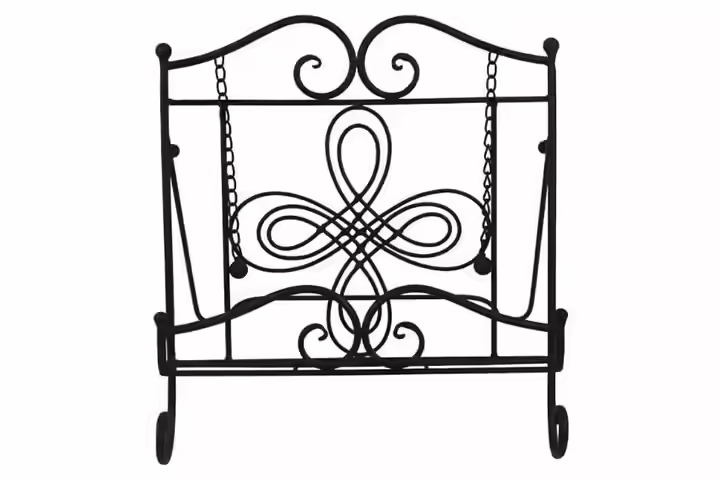 Tripar Swirl Metal Cookbook Stand