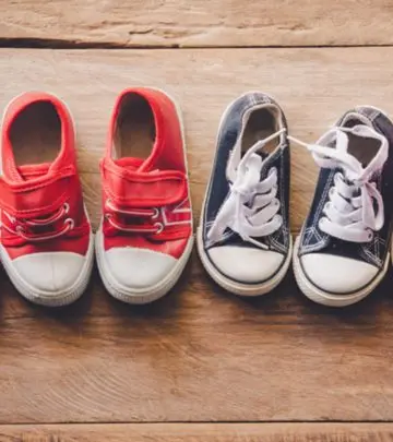 You may buy a pair of shoes for your baby anytime, but they will be useful when the baby begins to walk.