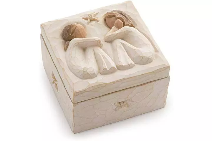 Willow Tree Friendship Sculpted Keepsake Box