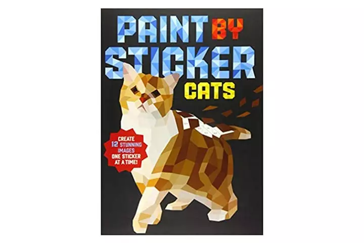 Workman Publishing Paint By Sticker Cats