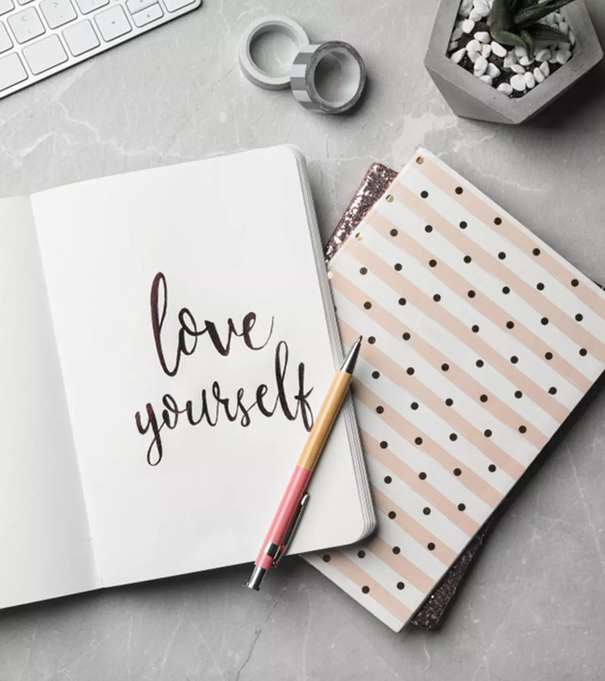 Practicing self-love is the first step to self-improvement.