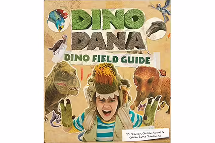Dino dana dino field guide by J.J. Johnson, Colleen Russo Johnson, & Christin Simm, 8-12 years dinosaur books for kids Dino dana dino field guide by J.J. Johnson, Colleen Russo Johnson, & Christin Simm, 8-12 years dinosaur books for kids