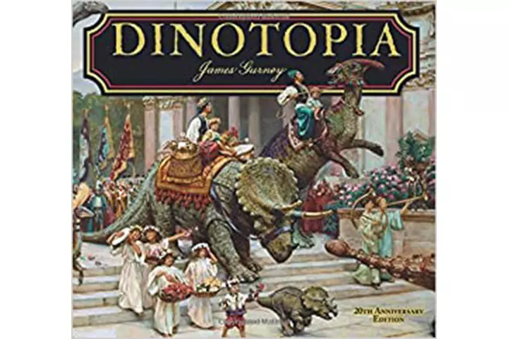 Dinotopia a land apart from time by James Gurney, 9-12 years dinosaur books for kids