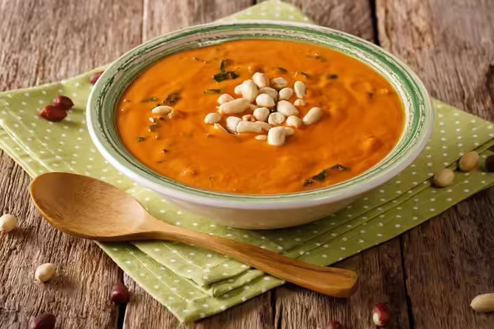 Sweet Potato And Peanut Soup, slow cooker recipe for kids Sweet Potato And Peanut Soup, slow cooker recipe for kids