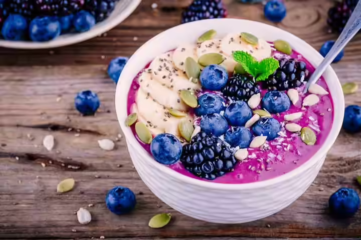 Kid-friendly vegan acai muesli bowl recipes Kid-friendly vegan acai muesli bowl recipes