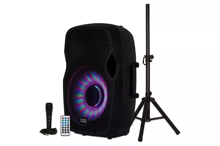 Acoustic Audio LED Light Display Speaker Set