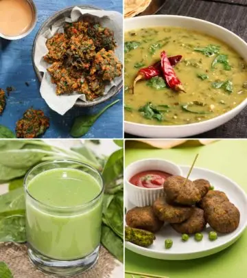 बच्चों के लिए 10 टेस्टी पालक रेसिपीज‬ | Baccho Ke Liye Palak Recipes_image