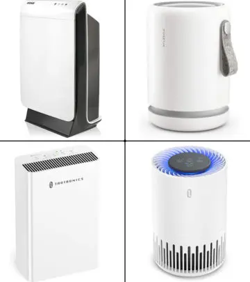 Control indoor air quality with the efficient filtration system of these air purifiers. 