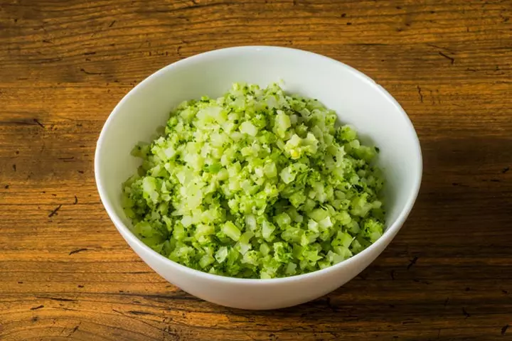 Broccoli rice for 8 month old babies