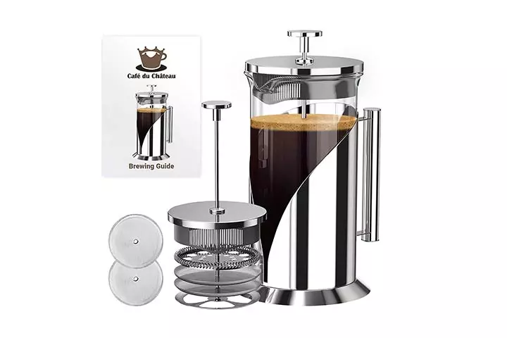 Cafe Du Chateau French Press Coffee Maker