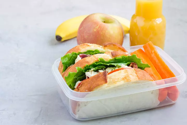 Chicken salad sandwich cold lunch ideas for kids