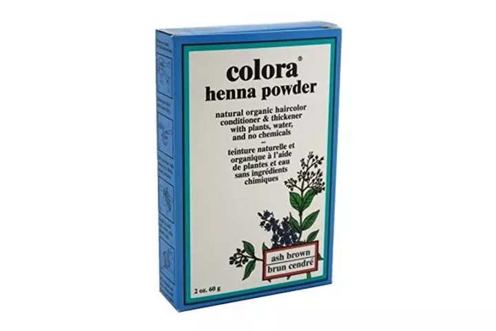 Colora Henna Powder Hair Color Ash Brown