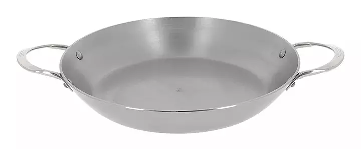 De Buyer Mineral B Round Carbon Steel Paella Pan