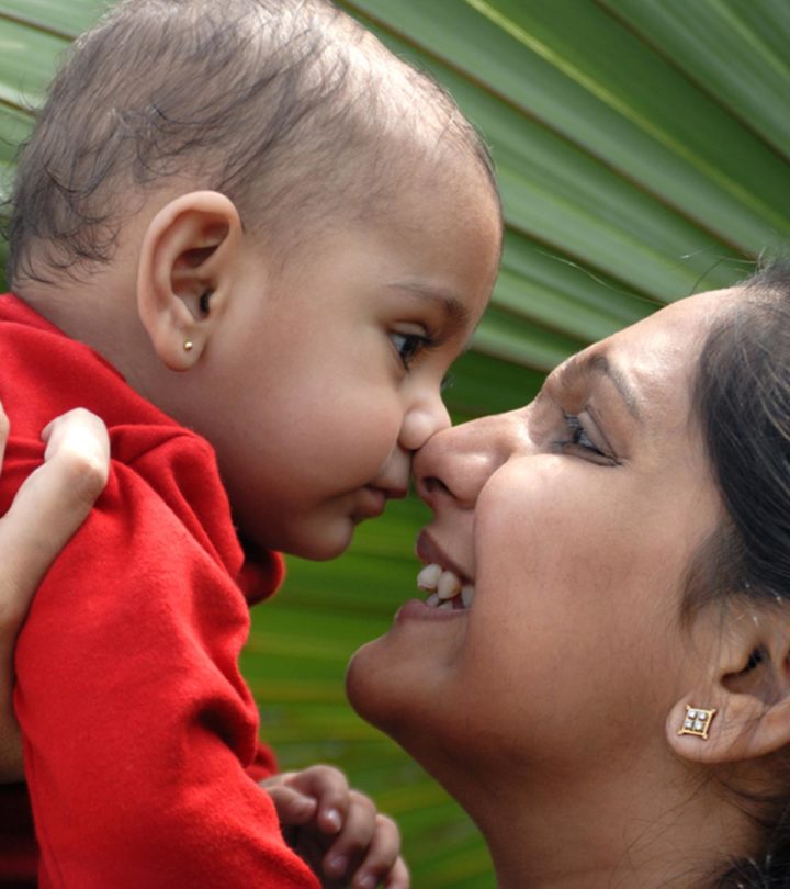 Development of 10 months old baby