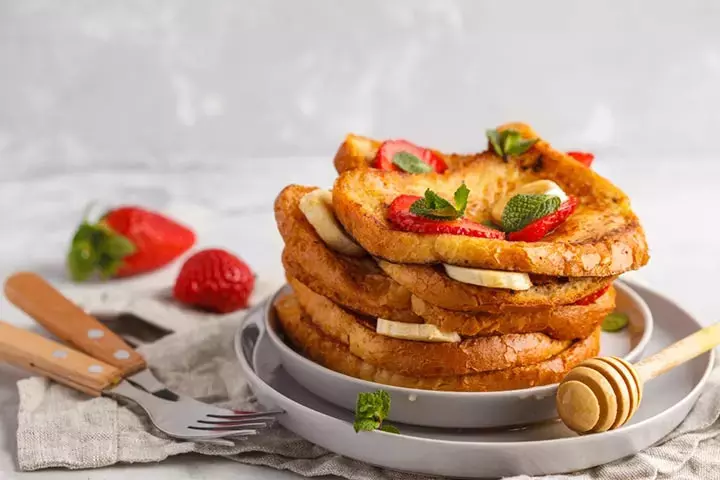 French toast finger foods for baby