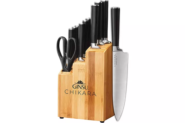 Ginsu Chikara 12-Piece Japanese Steel Knife Set