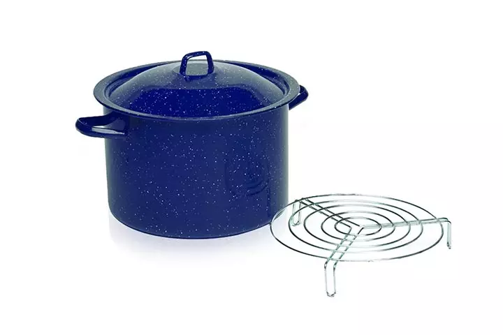 Imusa Enamel Steamer Pot